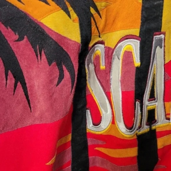 JH Design Leather Canvas Scarface Jacket 6XL - Picture 13 of 15